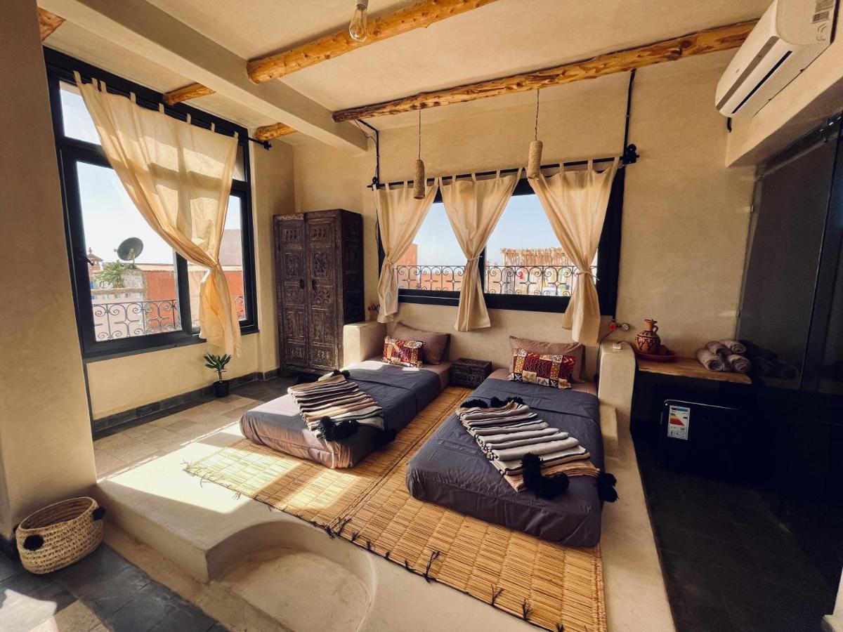Atlas Wonders Coworking Surf Camp Taghazout Exterior foto